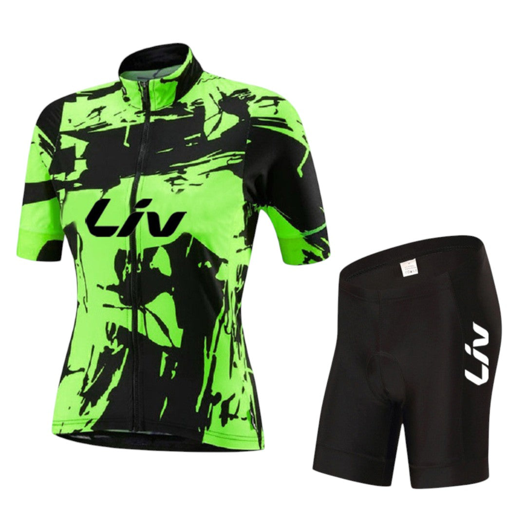 Dames Wielerkleding-Set kort