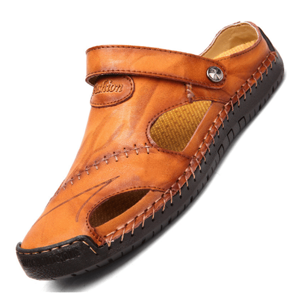 Charles™ | Orthopedische leren sandalen