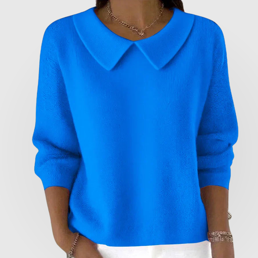 Helena | Trui met kraag split