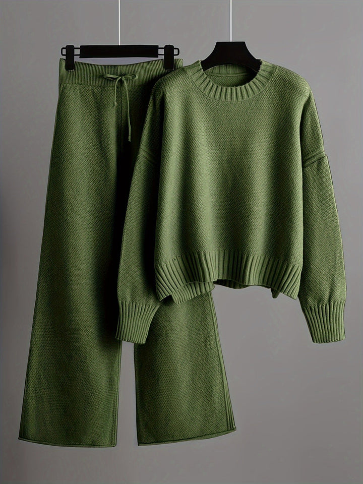 Nora™ | Comfortabele Tweedelige Knit Set – Casual & Stijlvol