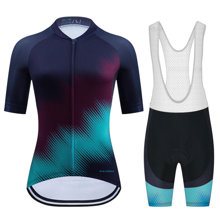 RAUDAX Dames Zomer Fietskleding-Set