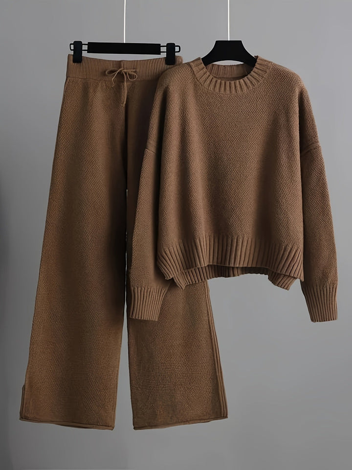 Nora™ | Comfortabele Tweedelige Knit Set – Casual & Stijlvol