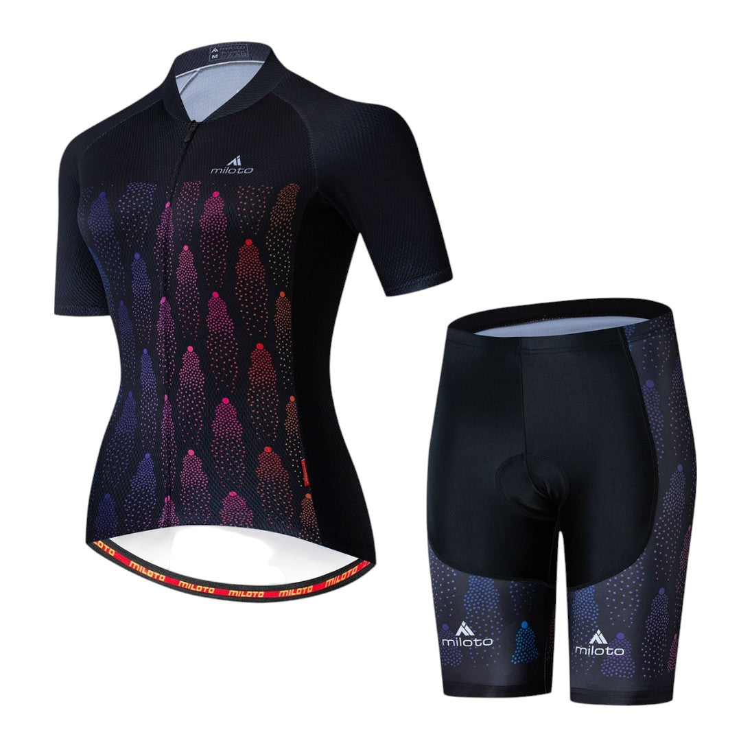 MILOTO SPORT Dames Wielrenset
