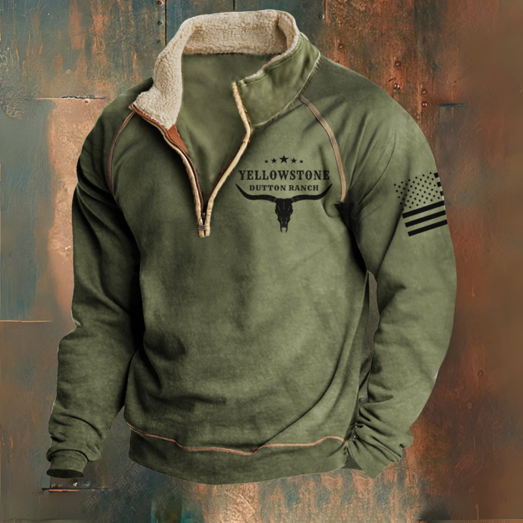 Lars™️ | Comfortabele western met halve rits