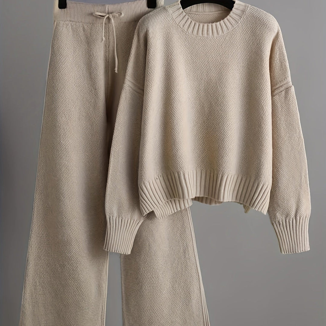 Nora™ | Comfortabele Tweedelige Knit Set – Casual & Stijlvol