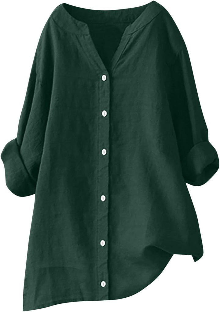 Roos™️ | Lang, soepelvallend shirt