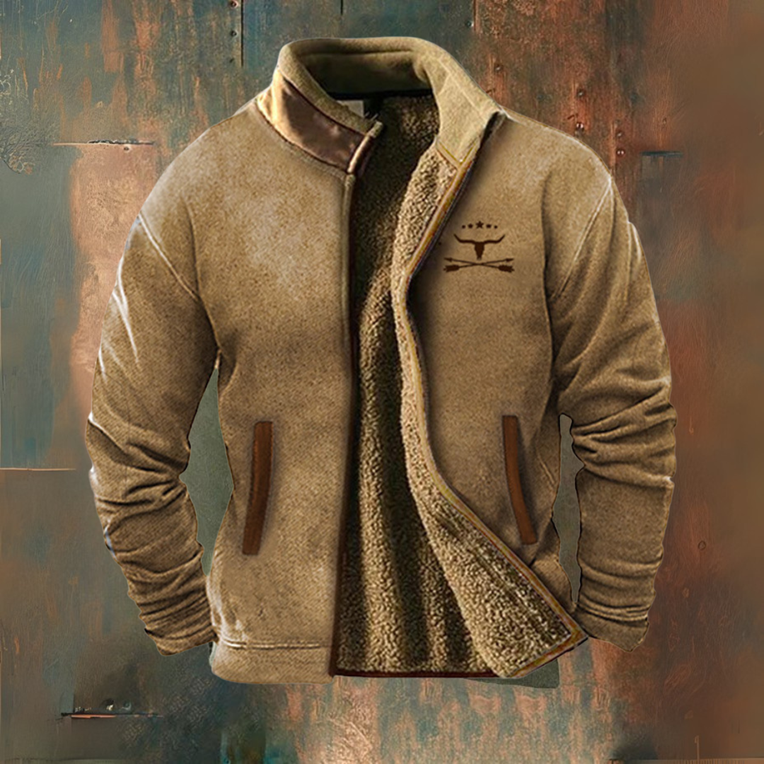 Liam™️ | Heren casual fleecejack