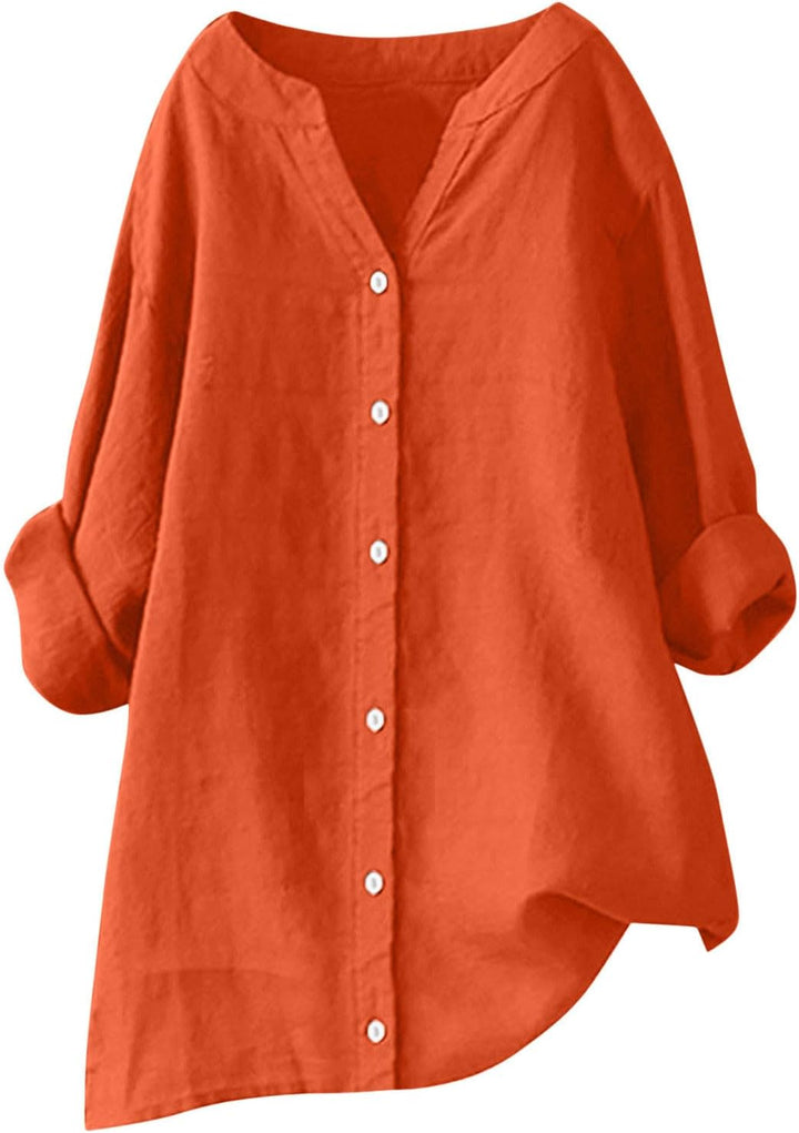 Roos™️ | Lang, soepelvallend shirt