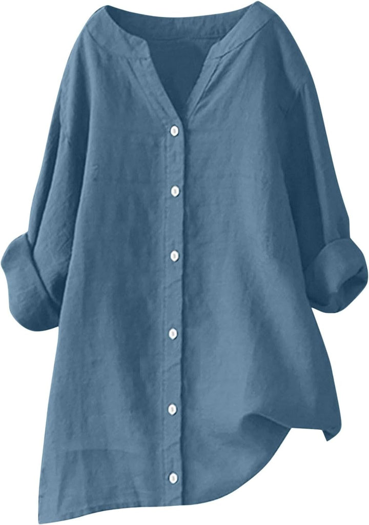 Roos™️ | Lang, soepelvallend shirt