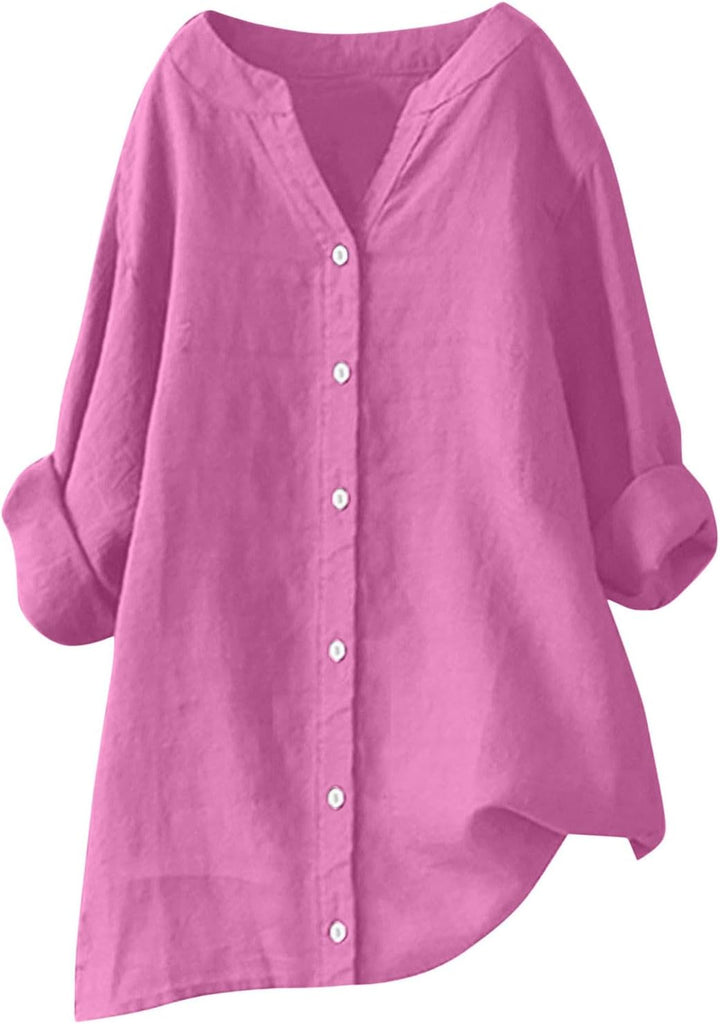 Roos™️ | Lang, soepelvallend shirt