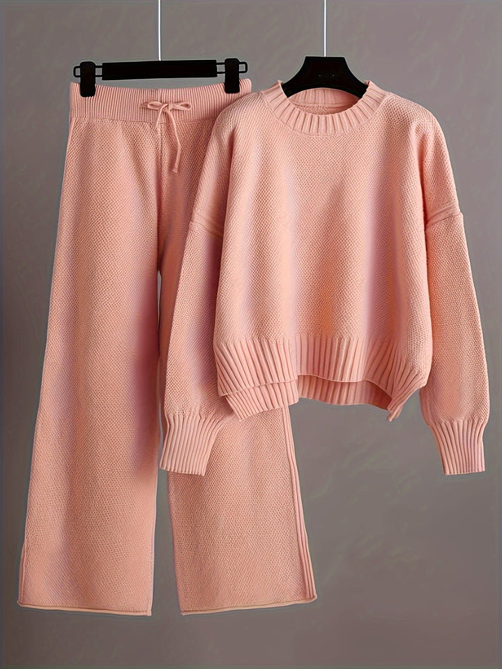 Nora™ | Comfortabele Tweedelige Knit Set – Casual & Stijlvol