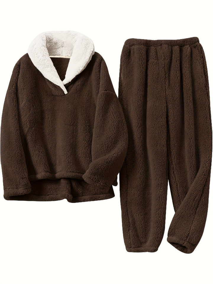 Julia™ | Flanellen loungewear set