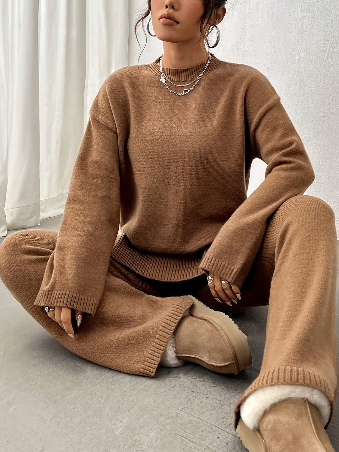 Hedda™ | Gebreide tweedelige Dames Set