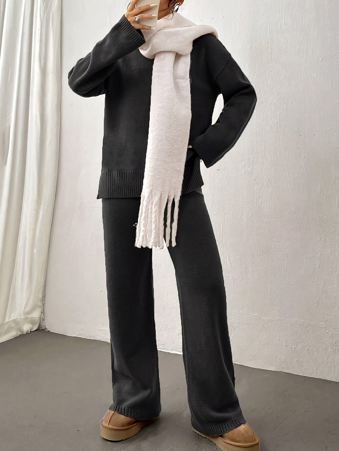 Hedda™ | Gebreide tweedelige Dames Set