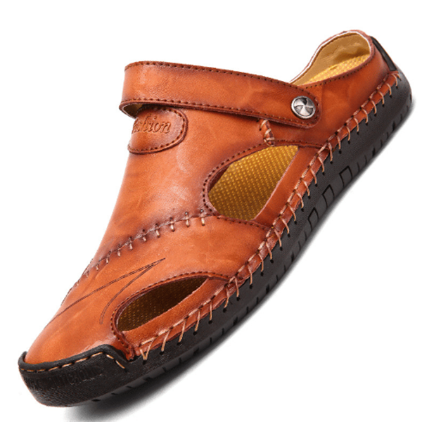 Charles™ | Orthopedische leren sandalen