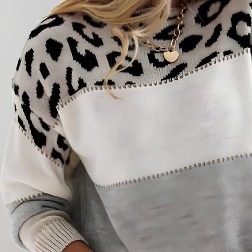 Sara™️ | Trendy en comfortabele luipaard print trui