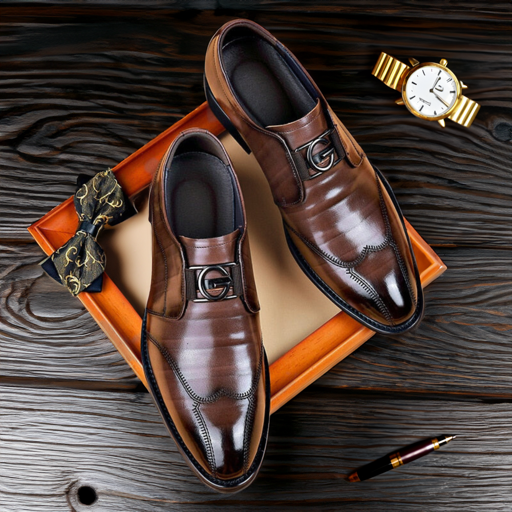 Gavin™ | Handgemaakte leren schoenen