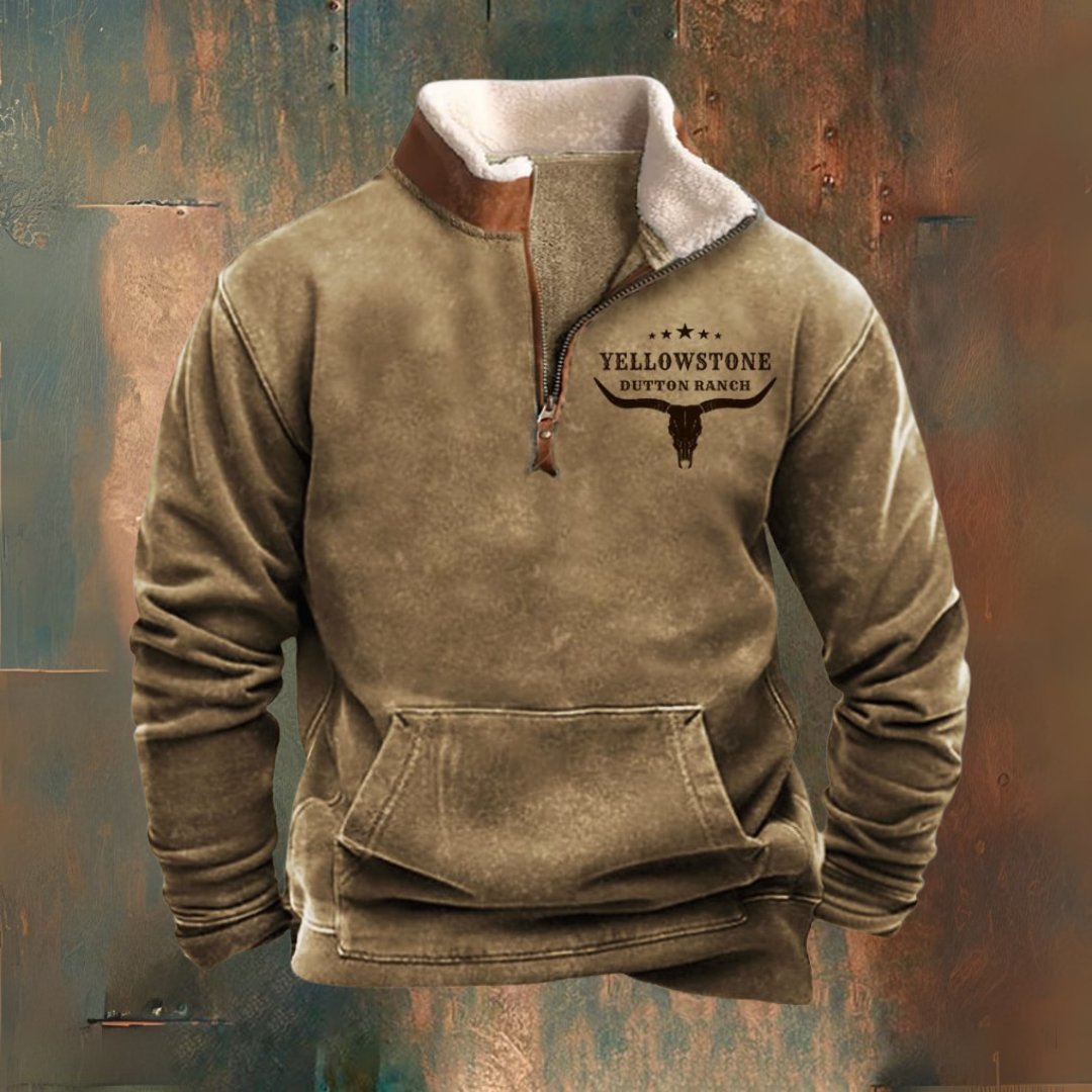 Adam™️ | Herfst-Winter Sweatshirt met Halve Rits