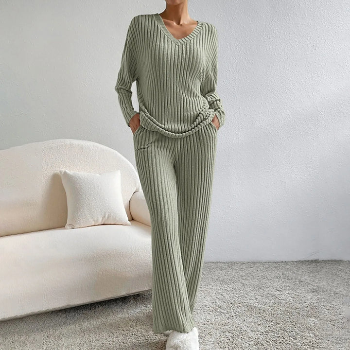 Amara™ | Elegante tweedelige gebreide set voor dames