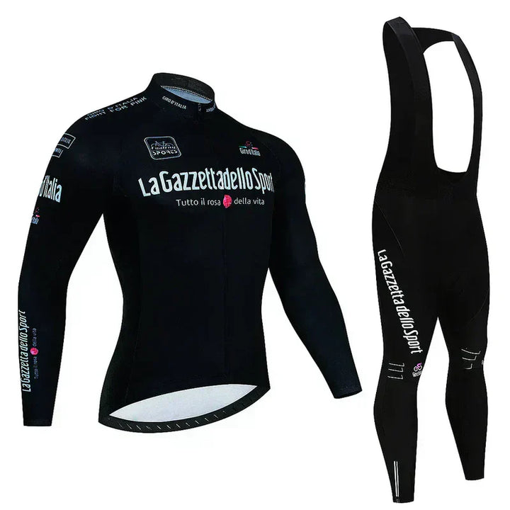 Giro d'Italia - Professioneel wielershirt met lange mouwen