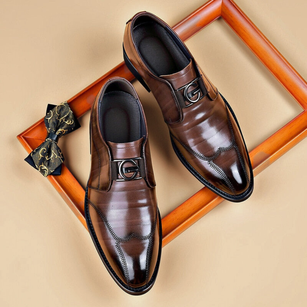Gavin™ | Handgemaakte leren schoenen