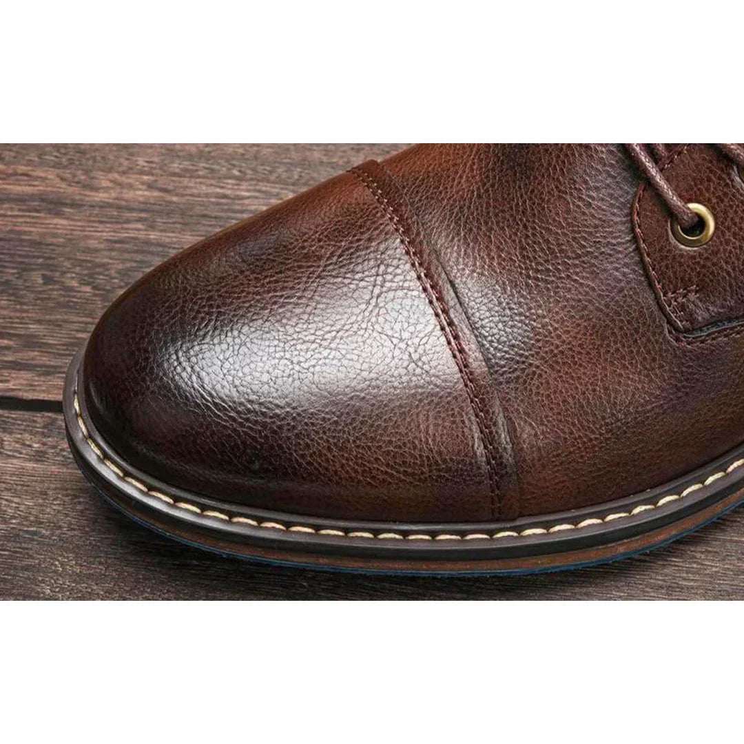 Lars™ | Leren Oxford schoenen