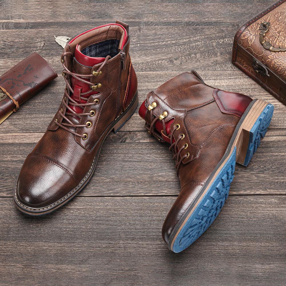 Daniel™ | leren oxford laarzen