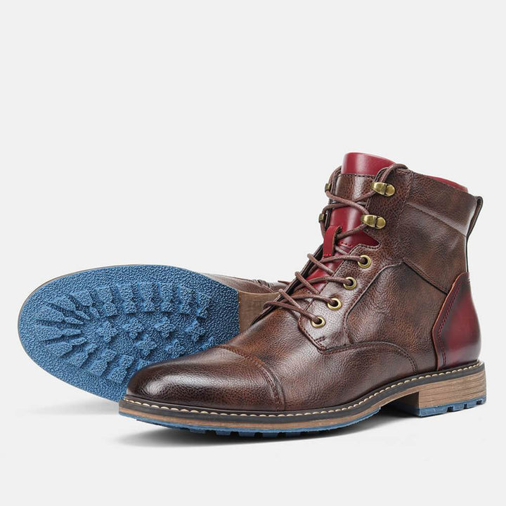 Daniel™ | leren oxford laarzen