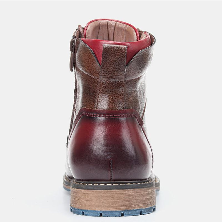 Daniel™ | leren oxford laarzen