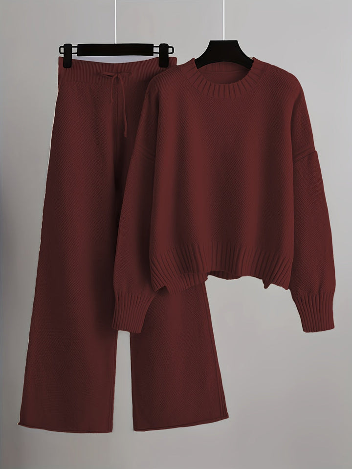 Nora™ | Comfortabele Tweedelige Knit Set – Casual & Stijlvol
