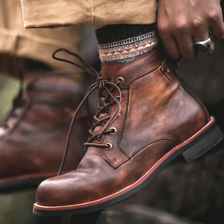 Harvey™ | Leren laarzen voor heren