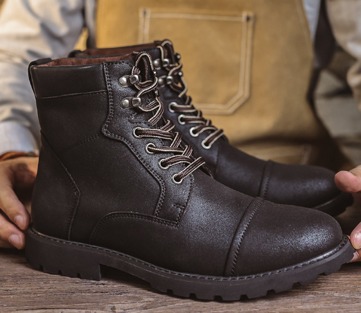 David™ | Premium leren laarzen voor mannen