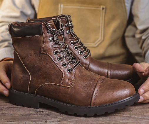David™ | Premium leren laarzen voor mannen